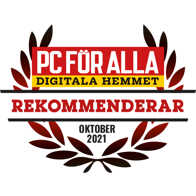 PC FOR ALLA - Recommenderar logo - October 2021