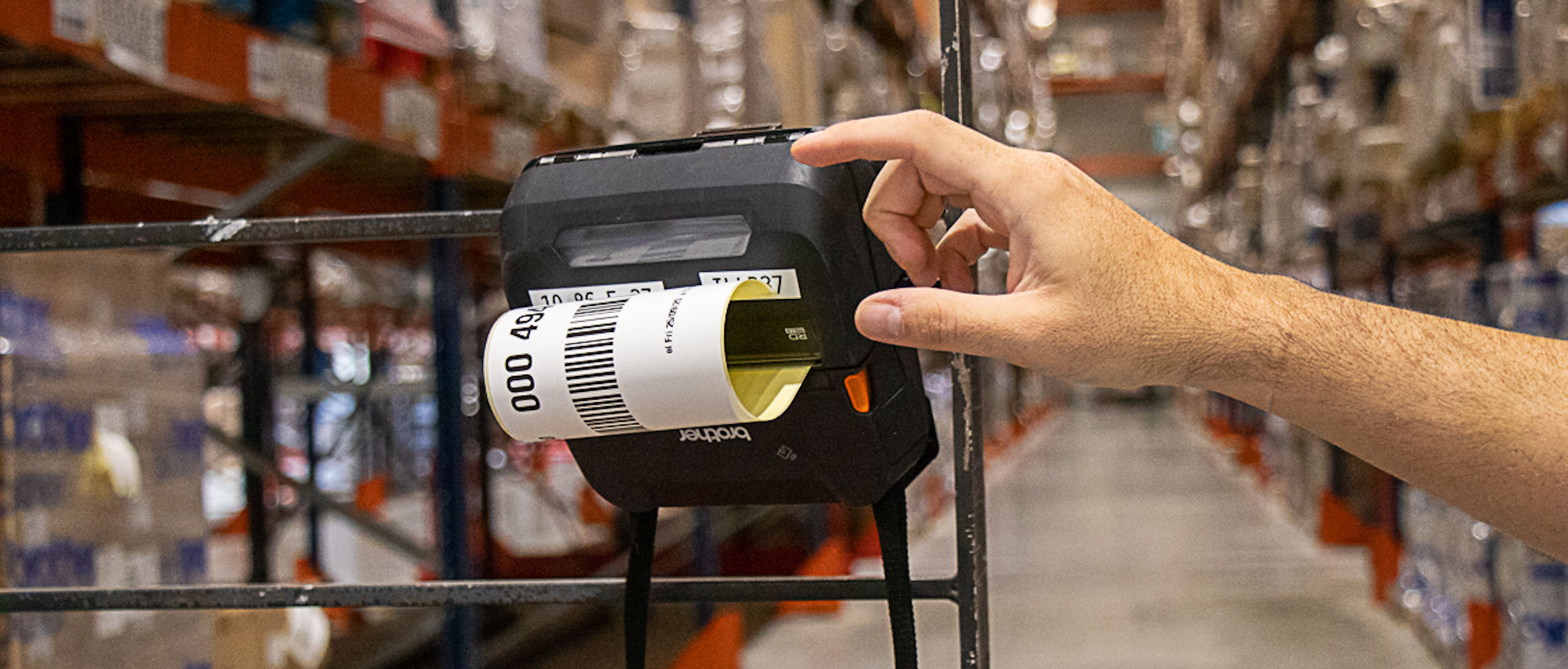 Como aumentar a produtividade no setor logístico mediante a impressão portátil