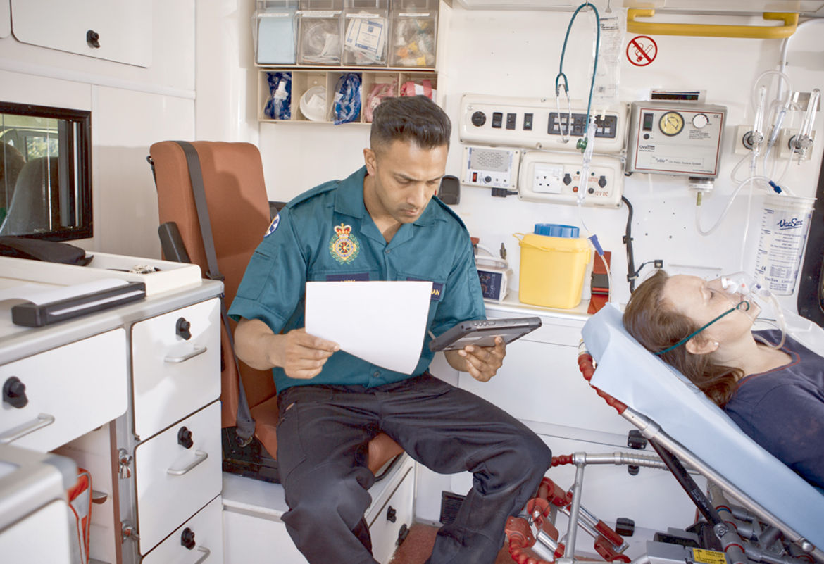 Soluções Brother para apoio ao pacientes