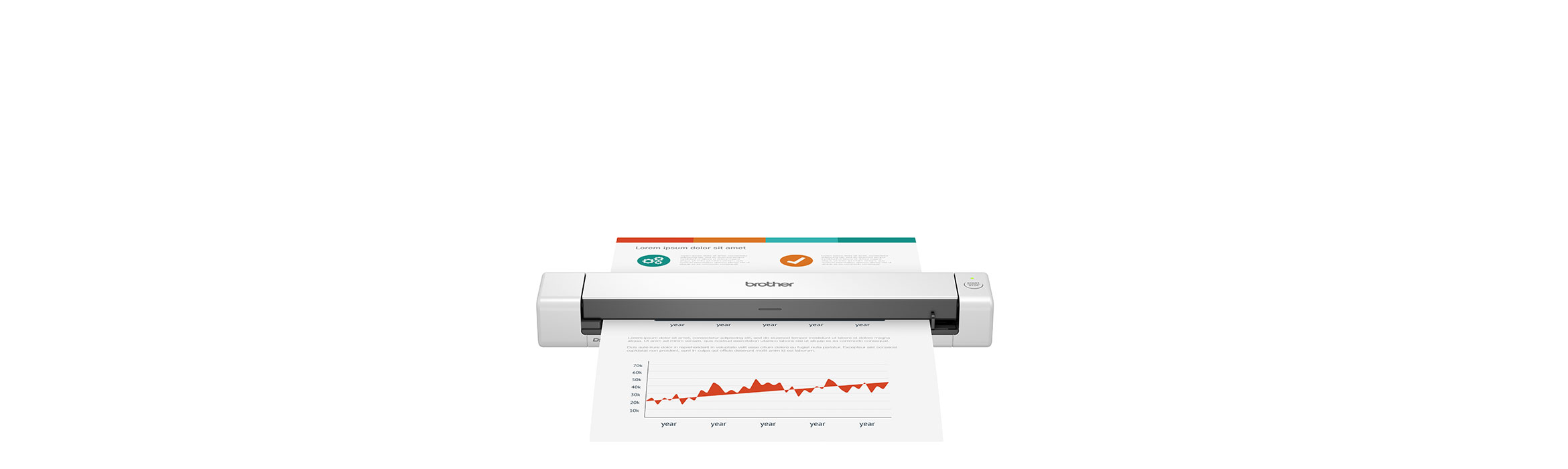 Scanner portátil DS-640 Brother