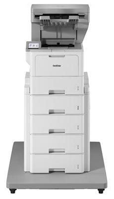 HL-L6410DN_Tower-Tray_Staple-Finisher_Front_CO