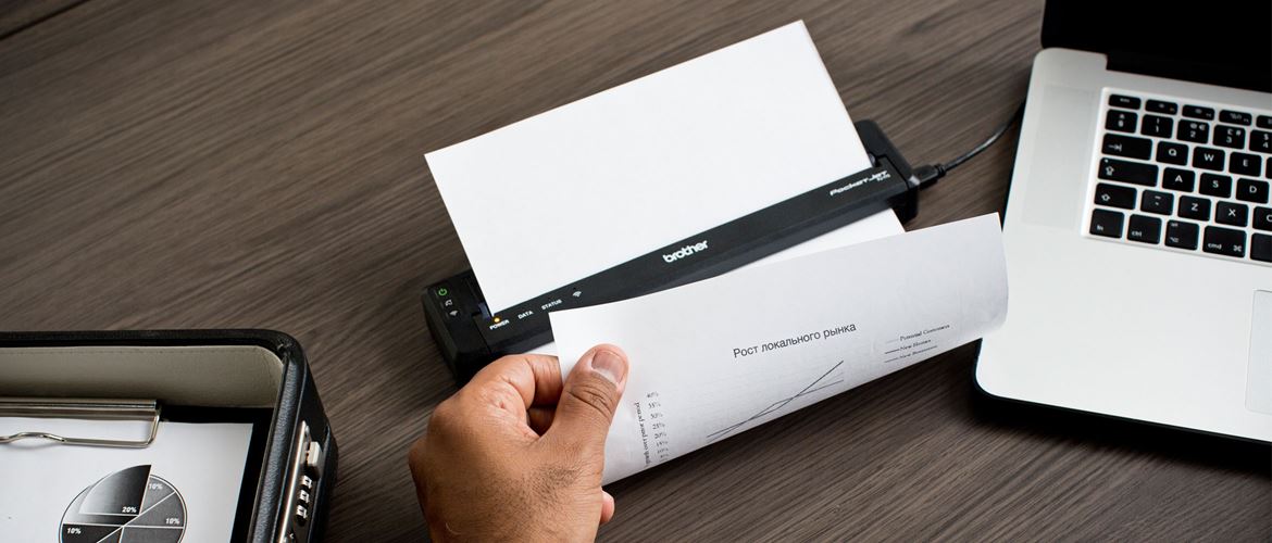 Мобильный принтер PJ для печати формата А4, А5, А6 и А7