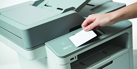 PRINTING ACCESS CARDS WITH SECURE PRINT