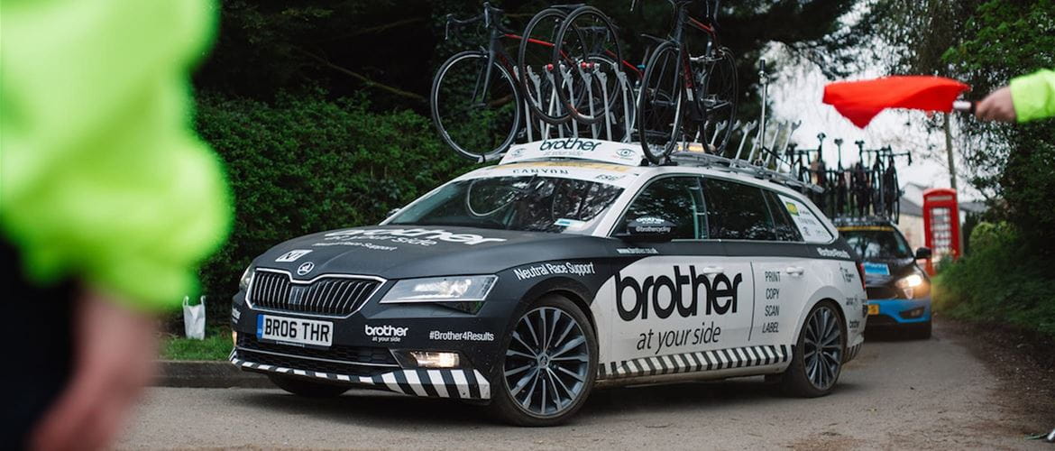 Brother cycling neutral support car