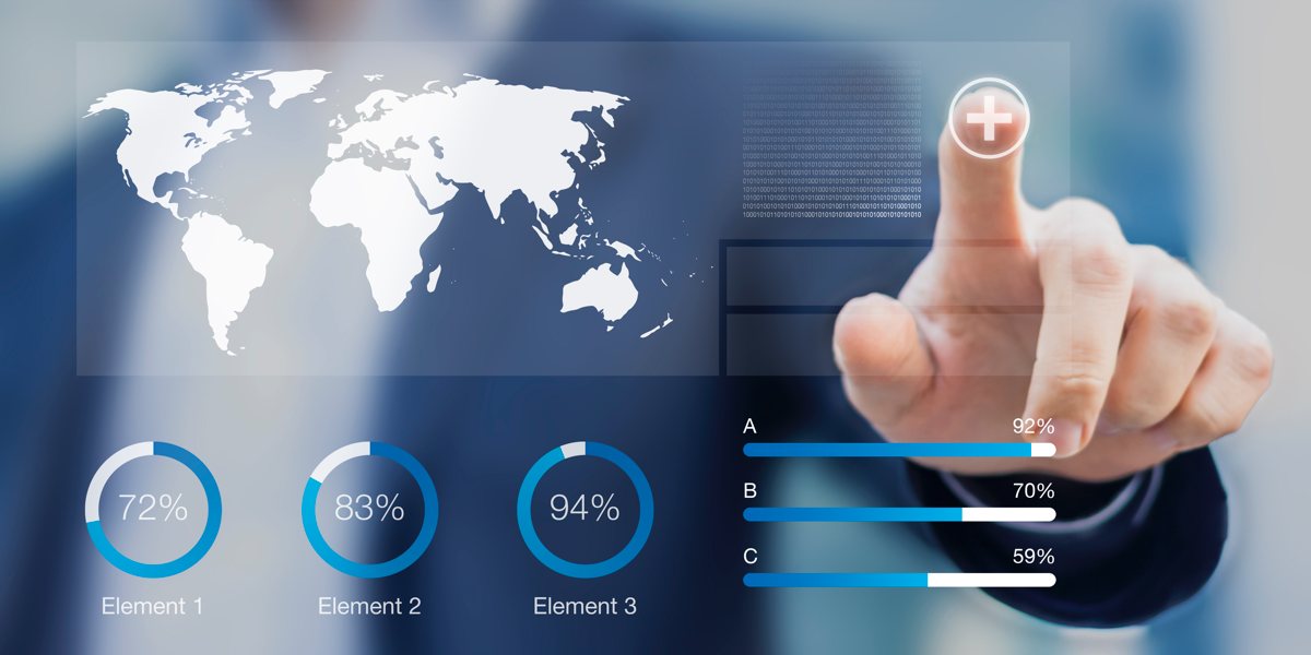 a clinician uses on-screen data as part of change management in the NHS