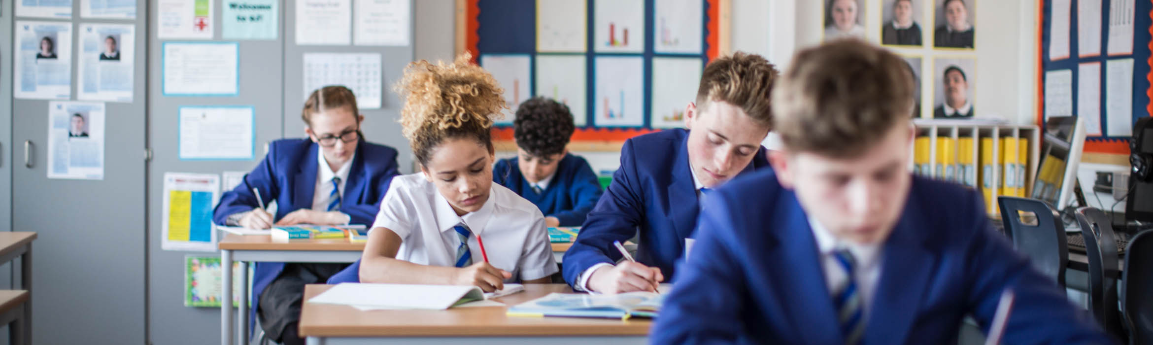 kids in a classroom