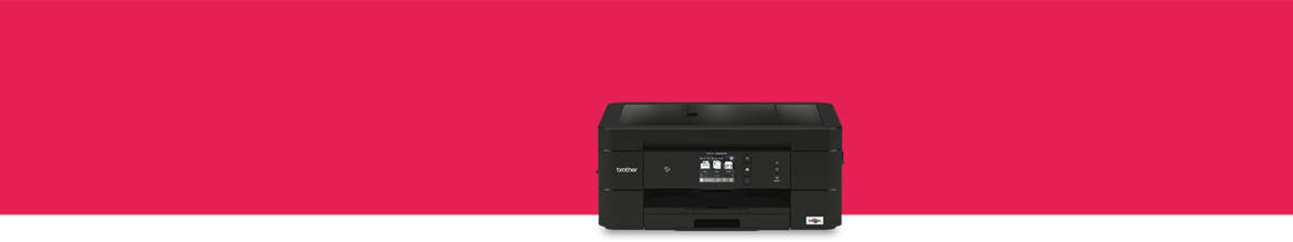 Inkjet A4 home printer on pink background