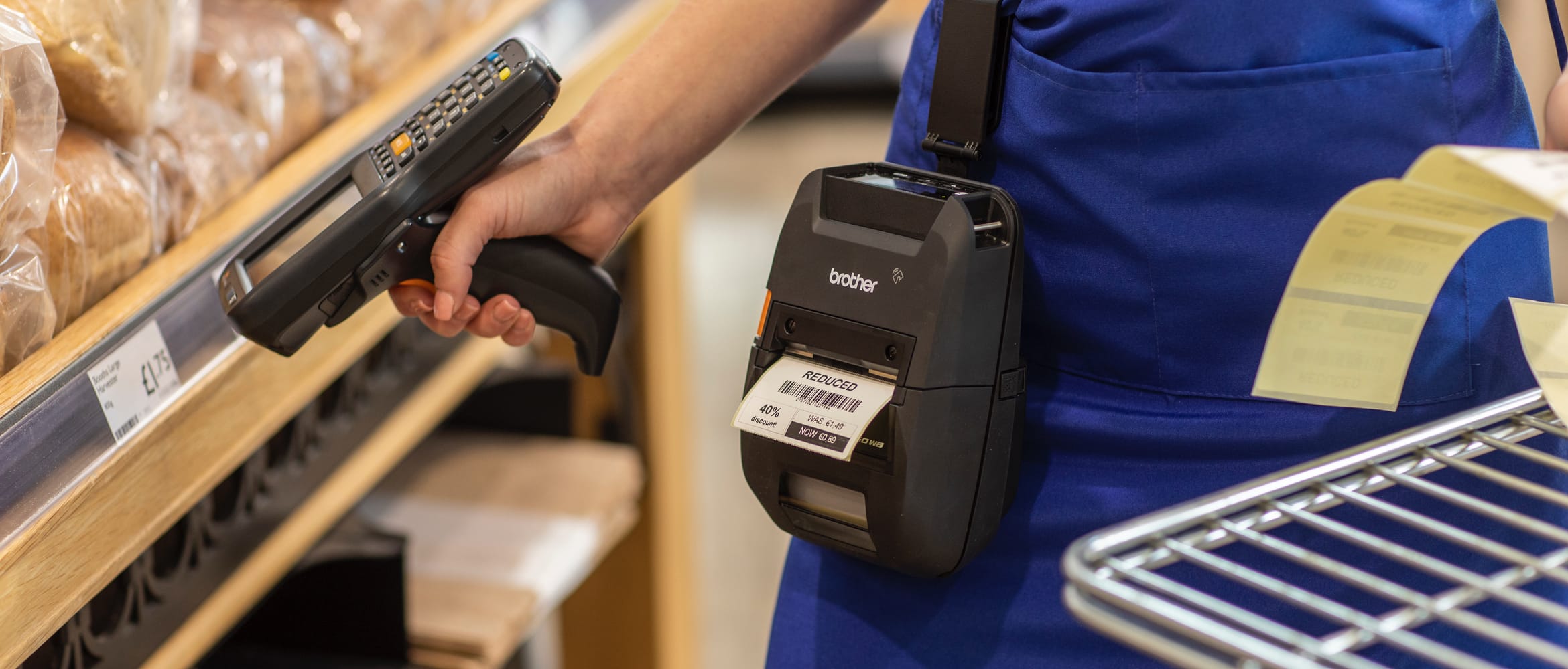 Instore Labelling Solutions Till Printers & Labels Brother UK