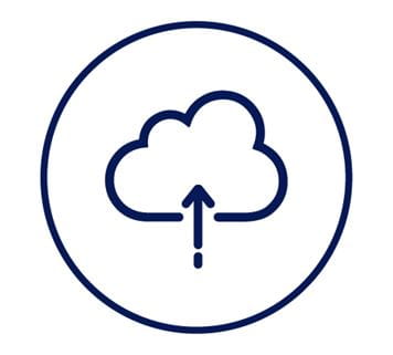 Cloud software icon