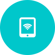 Mobile wireless device icon