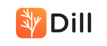 Dill logo on a transparent background