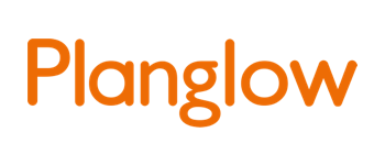 Planglow logo on a transparent background