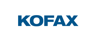 Blue Kofax logo