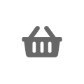 Grey shopping basket icon representing retail 