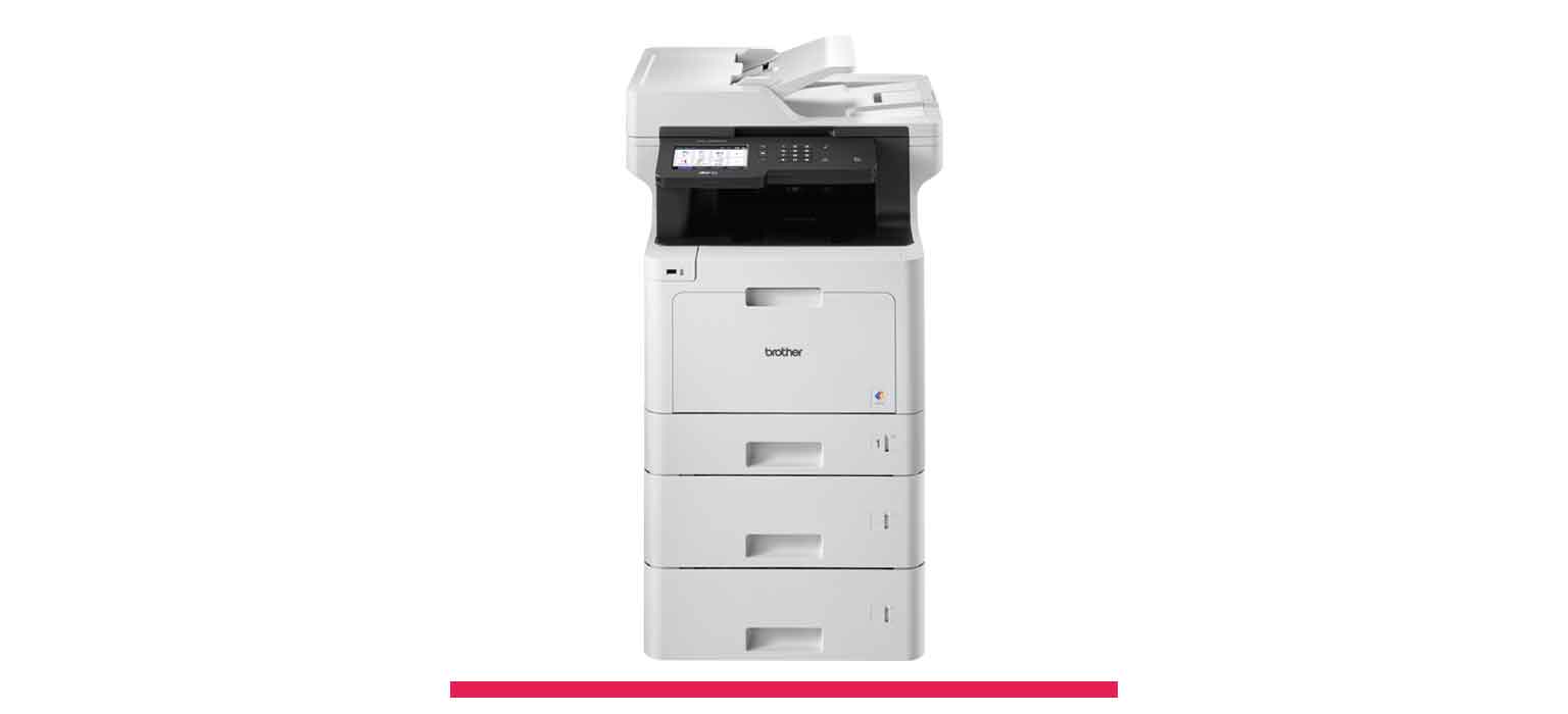 Brother's MFC-L8900CDW plus 2 x LT340CL lower tray