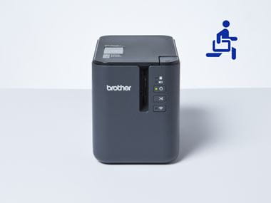 Brother mobile printer with blue mobility icon