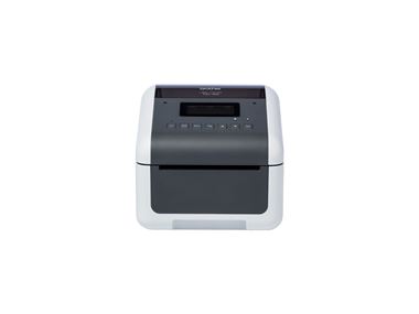 Front view of Brother TD-4550DNWB professional Bluetooth, wireless desktop label printer