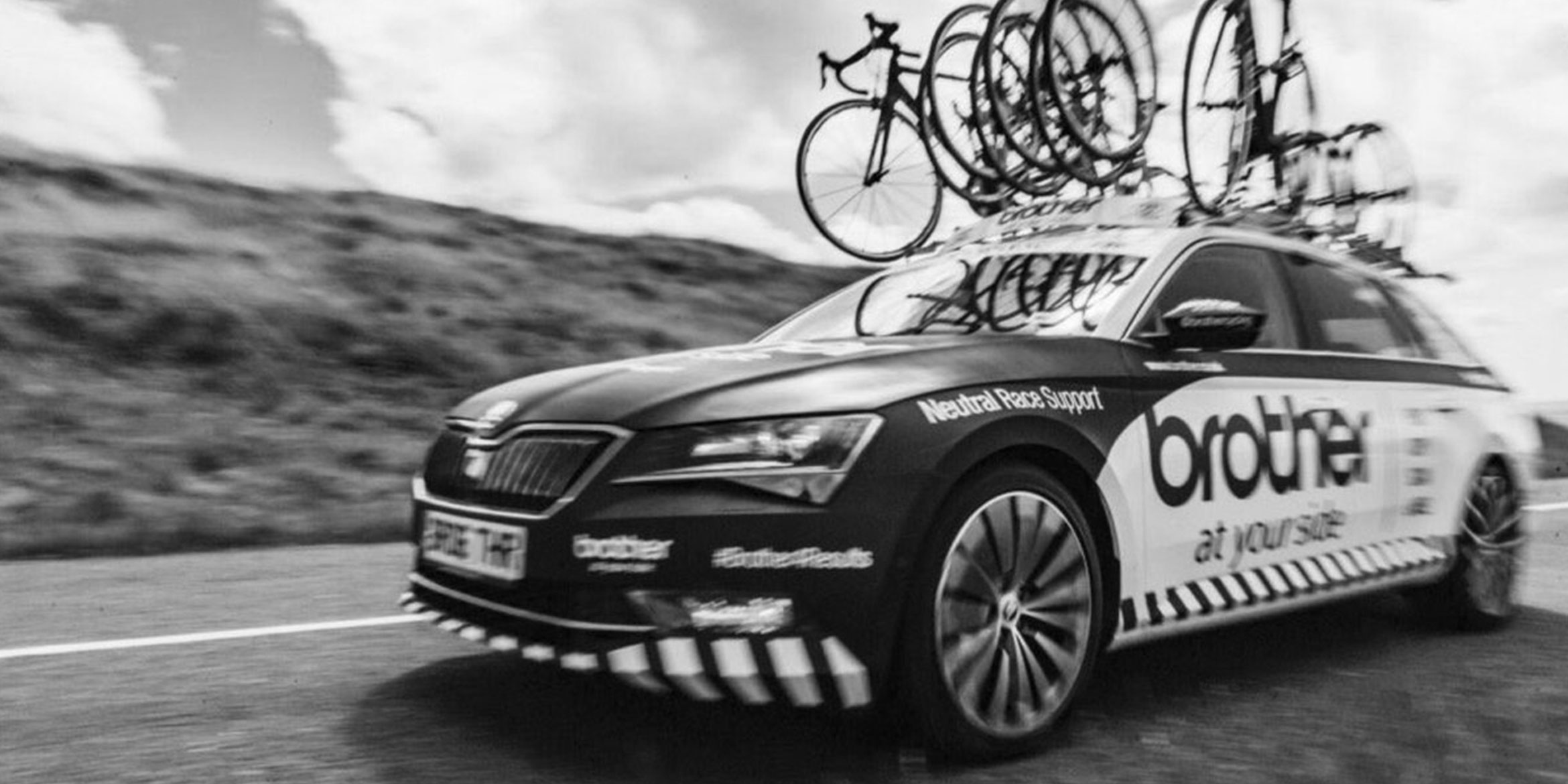 Brother cycling neutral support car