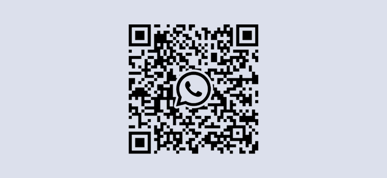 QR Code for UK Whatsapp Support