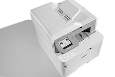 Overhead view of Brother MFC-L8390CDW printer