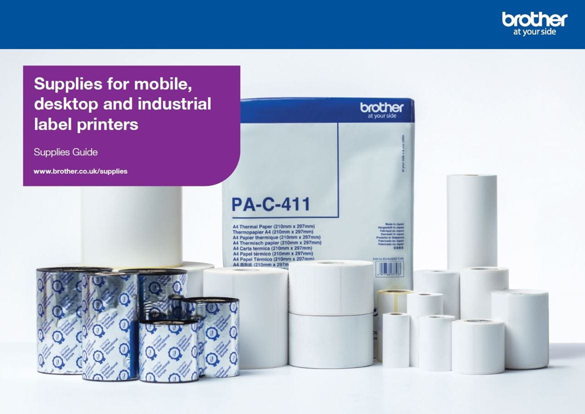 The front cover of the specialist printing solutions supplies guide