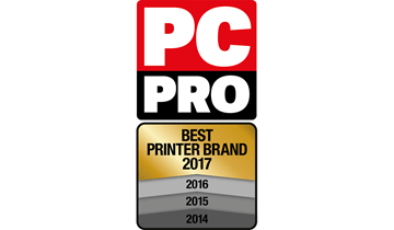 PC Pro Best Printer Brand Award