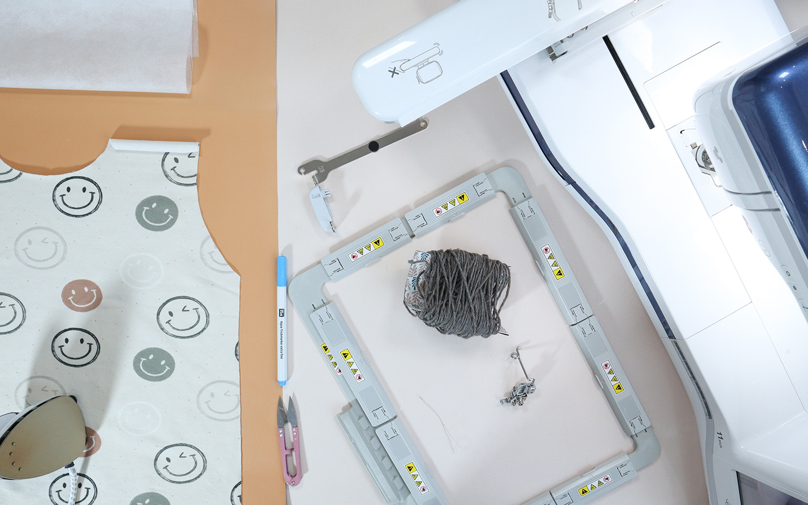 Brother Stickerei Rahmen 17x10cm - Für Stickmaschinen Zubehör