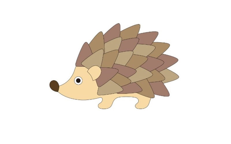 Template Hedgehog Design