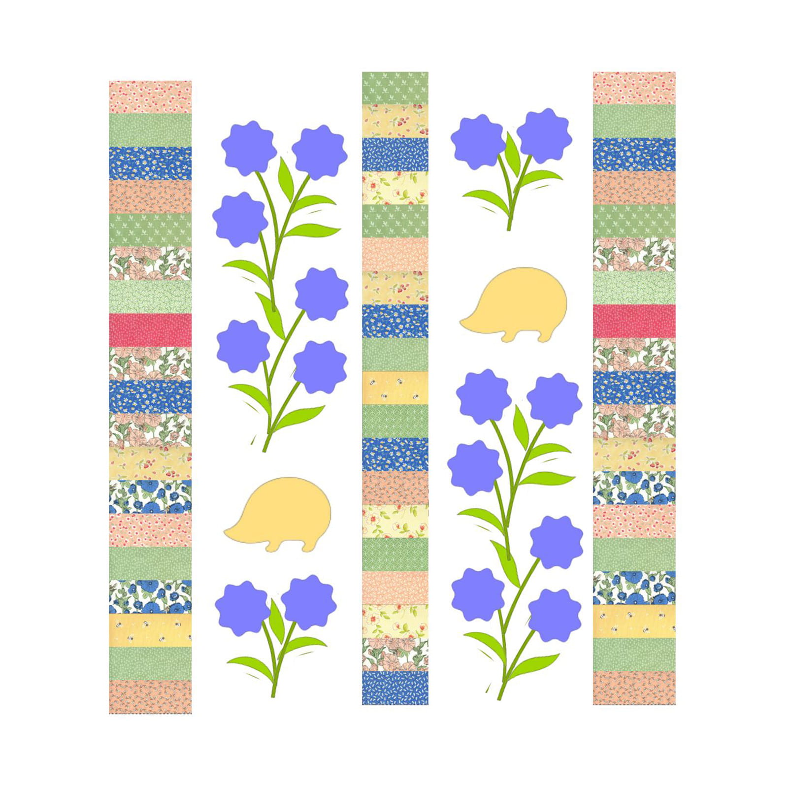 Frühlings Quilt Design