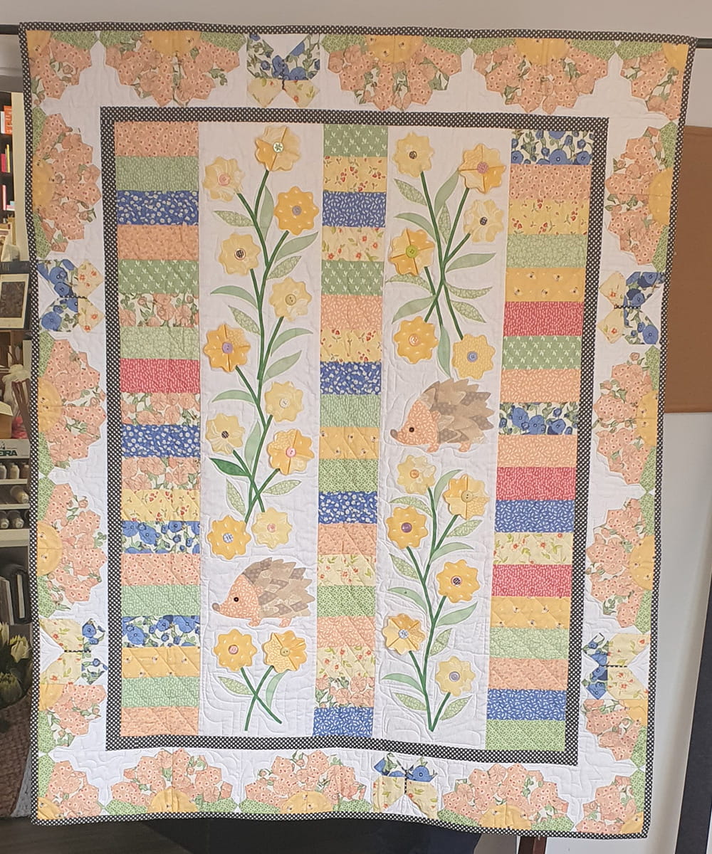 Finished Rotary Blade Quilt
