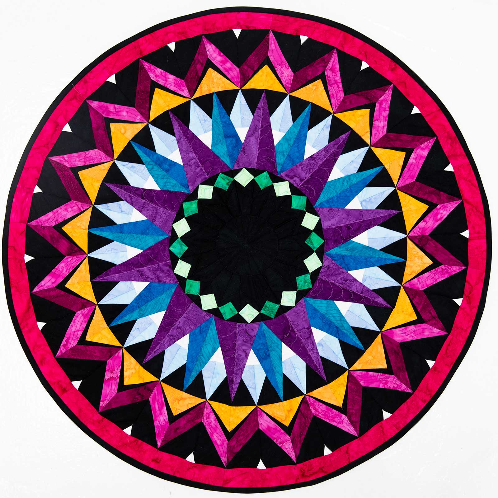 Mandala Kaleidoscope Quilt