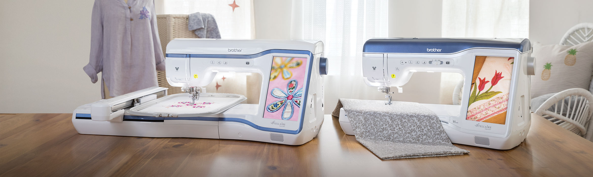 Brother Stellaire Innov-is XJ1 and XE1 sewing machines