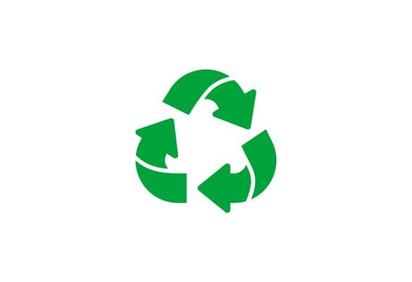 Segno di riciclaggio verde