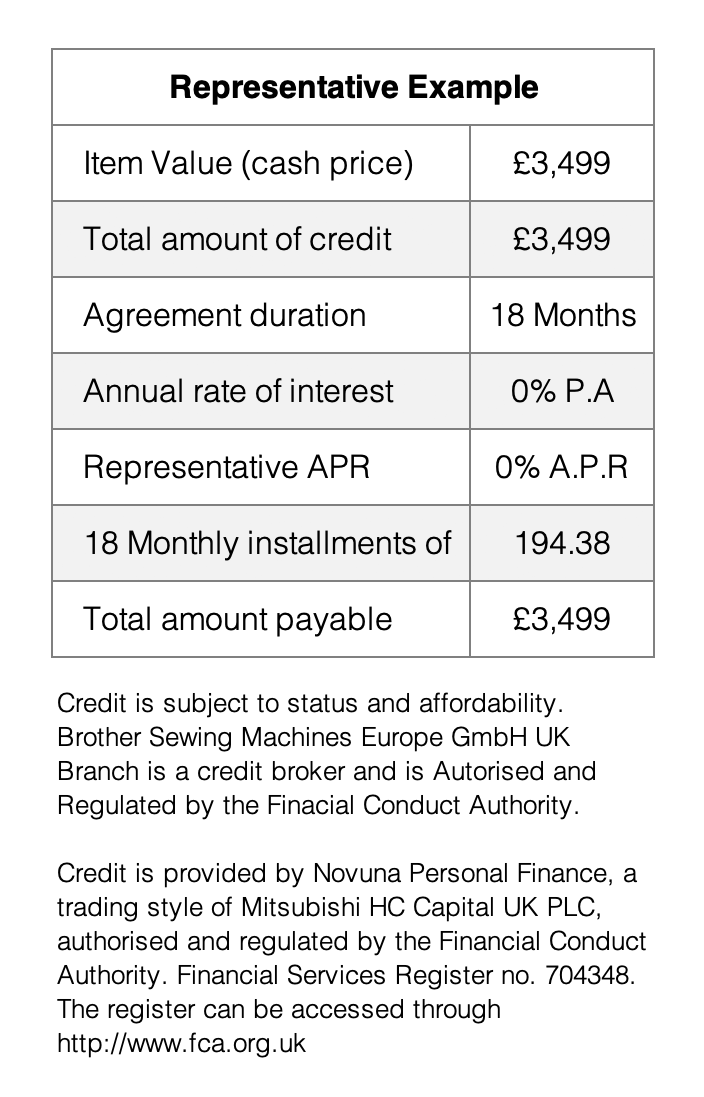 18 Month interest free credit 