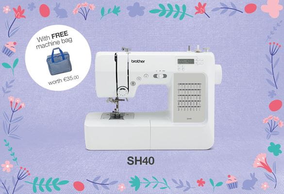 SH40 Sewing machine offer April-May 2024