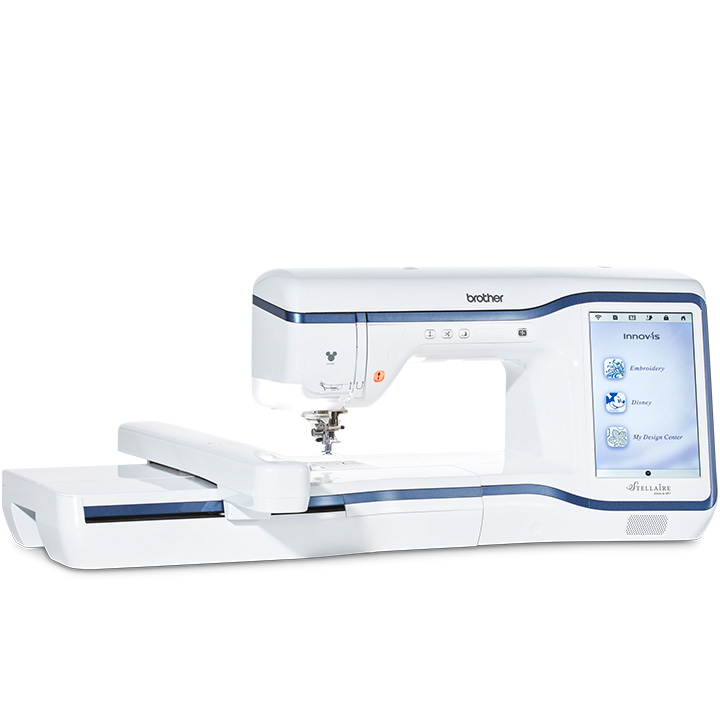 Brother Innov-is XE1 embroidery machine on white background
