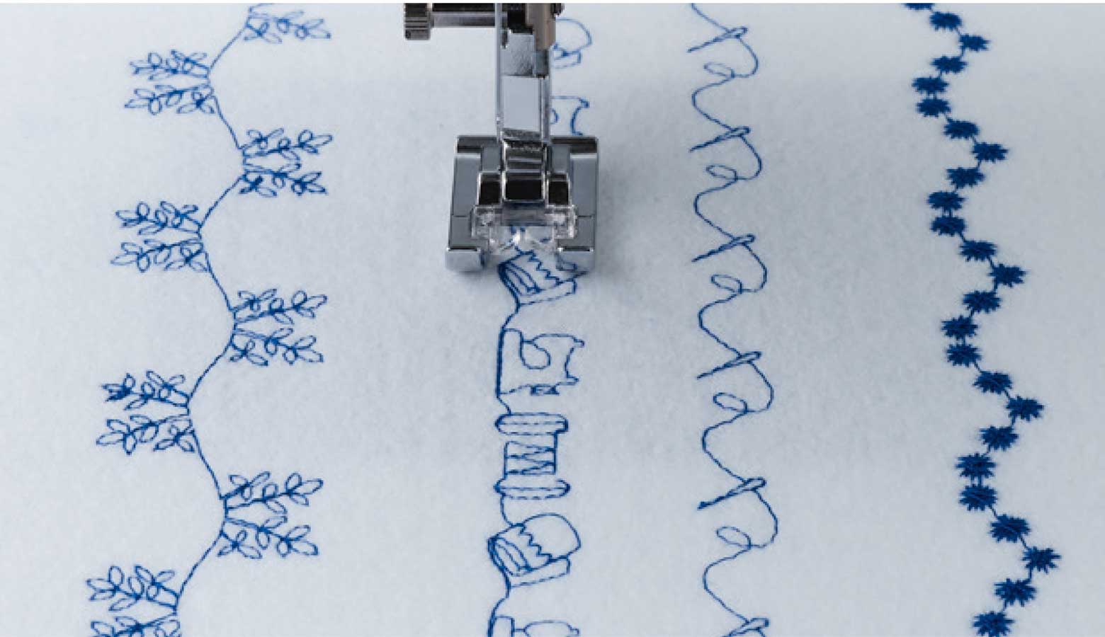 Example of built in sewing stitches of Brother Innov-is XP3