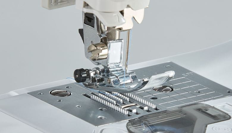 7-point feed and stitch plate of Brother A-series sewing machine