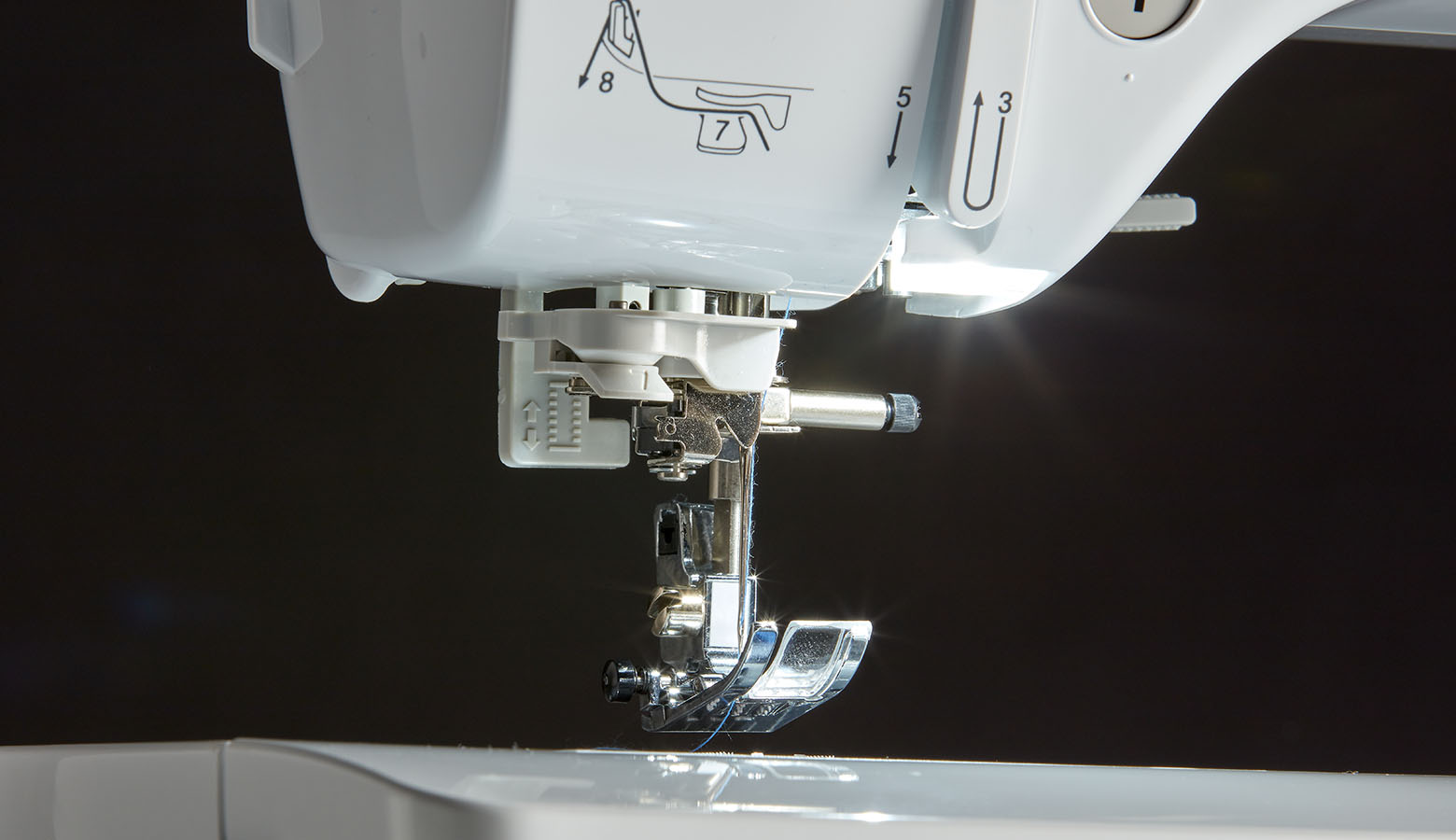 LED-Nählicht der Brother A-Serie Nähmaschine