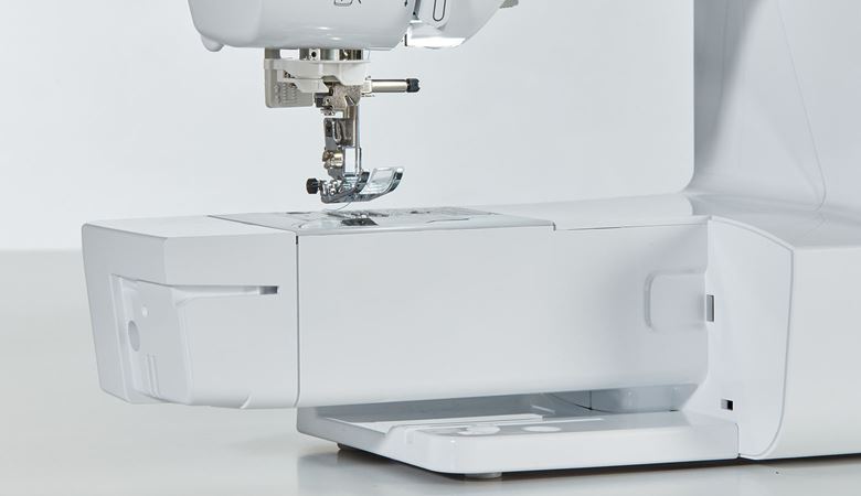 Close up of Free arm of Brother A-series sewing machine