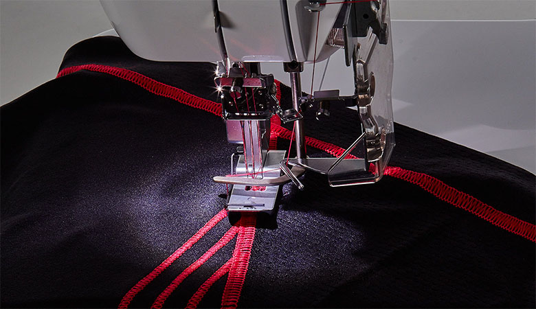 LED-Arbeitslicht des Brothers CV3440 / CV3550 Coverstitch-Maschine