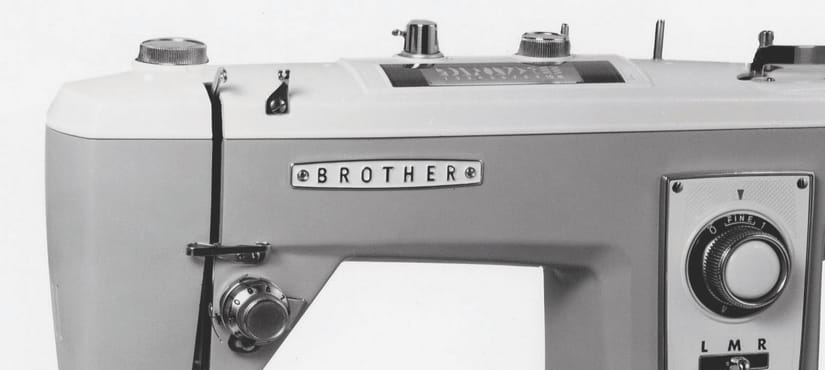 Retro brother sewing machine