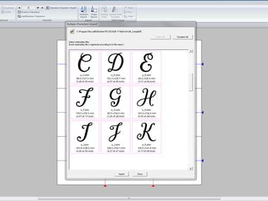 font mapping 2