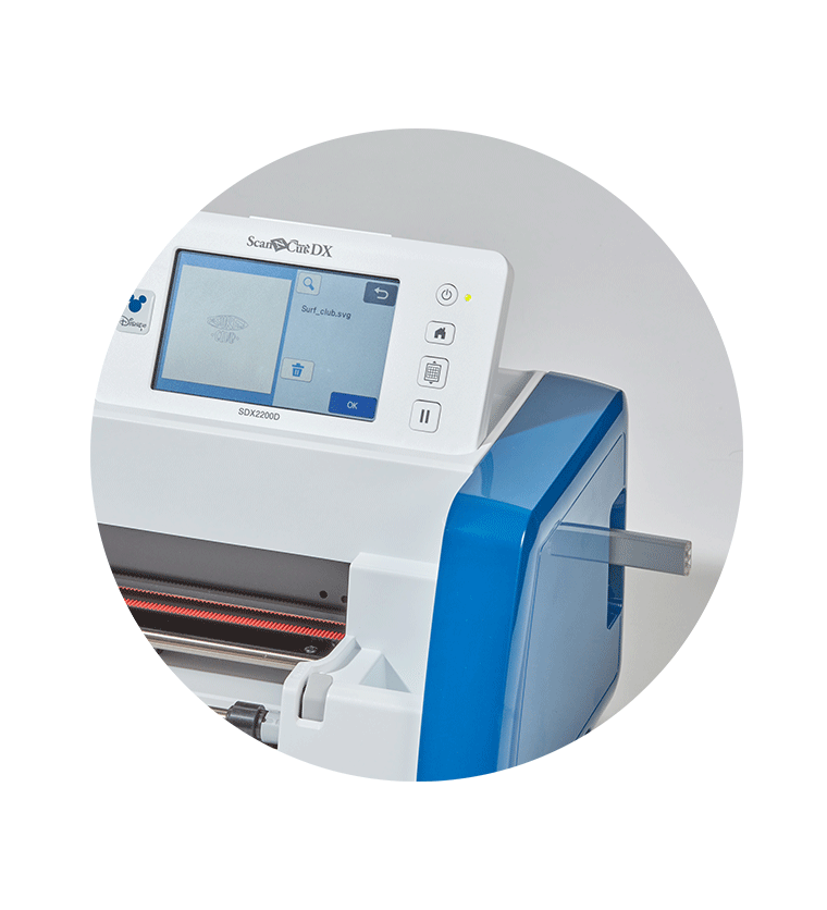 Directly convert SVG files on the ScanNCut SDX2200D via USB or WLAN