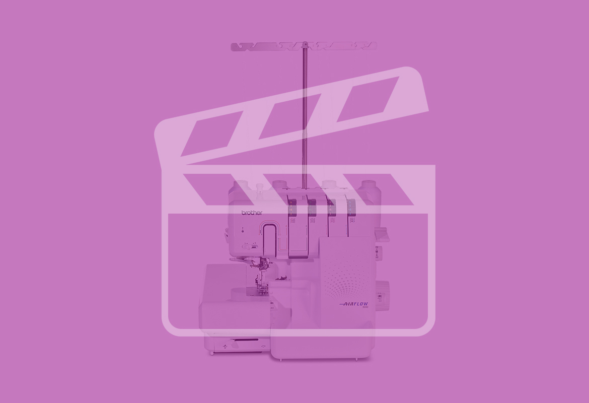 Brother airflow 3000 machine with purple overlay