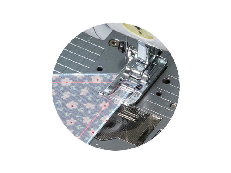 NÄHMASCHINENFUß MIT EFKE AUS Material