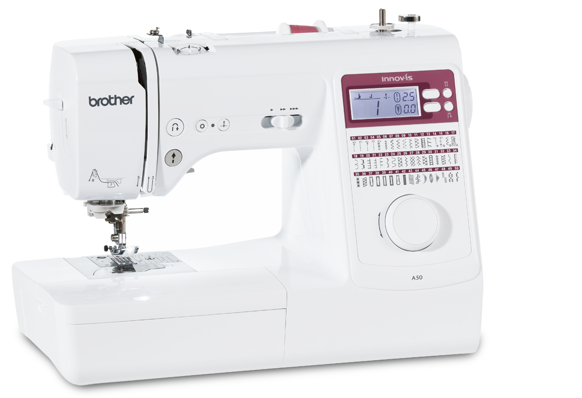 Brother Innov-is A50 sewing machine on white background