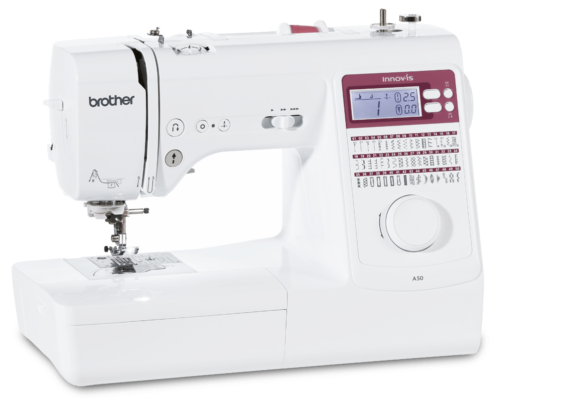 Brother Innov-is A50 sewing machine on white background