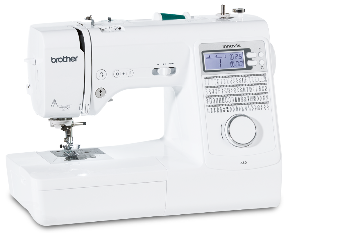 Brother Innov-is A80 sewing machine on white background