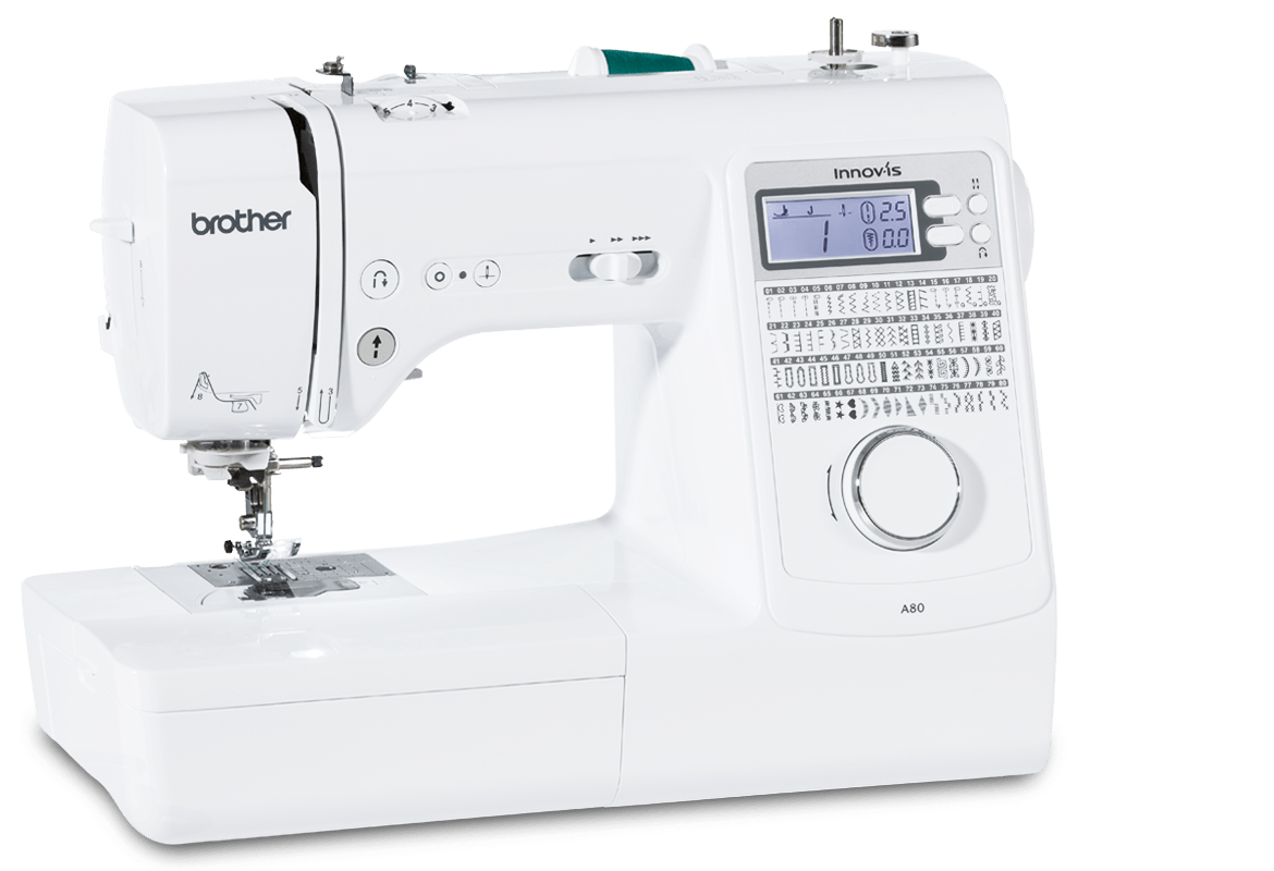 Brother Innov-is A80 sewing machine on white background
